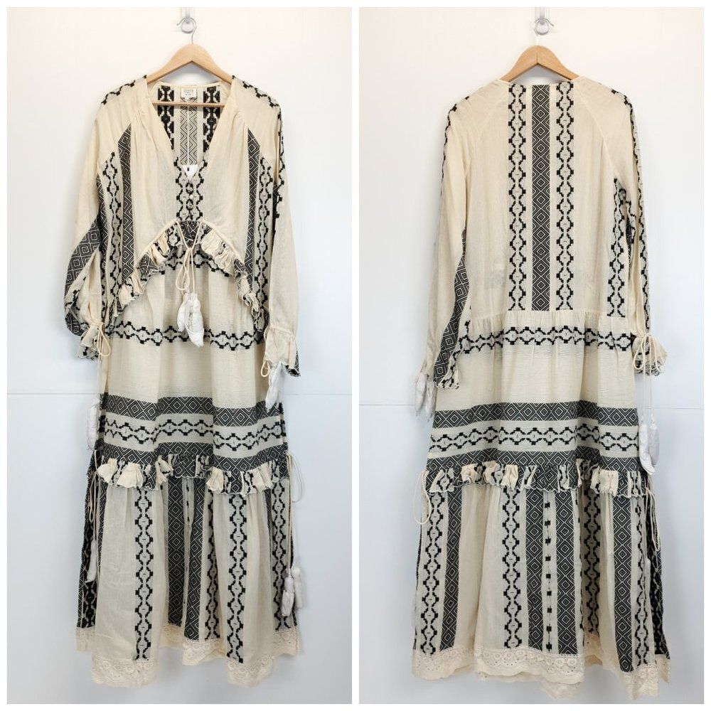 Hemant & Nandita Moira Kaftan Maxi Dress - Picture 5 of 13